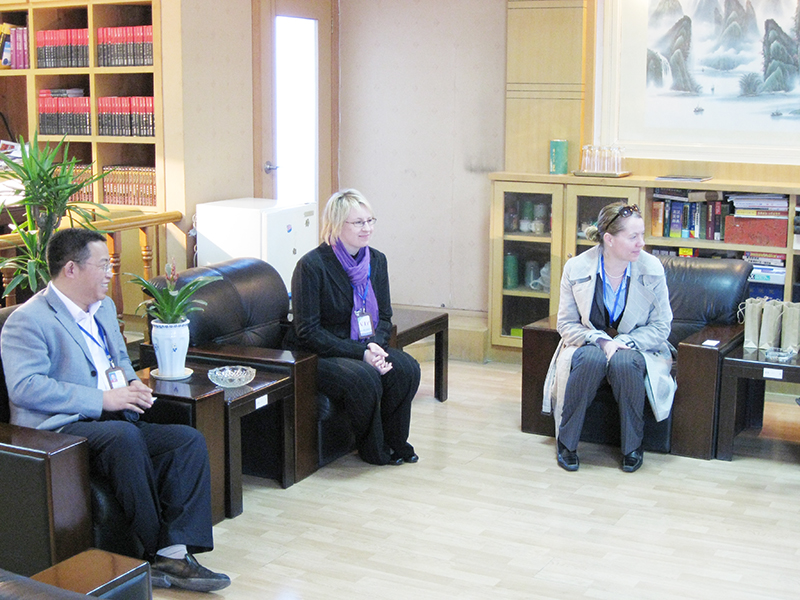 BSN項(xiàng)目組2010年來(lái)華埠集團(tuán)考察參觀